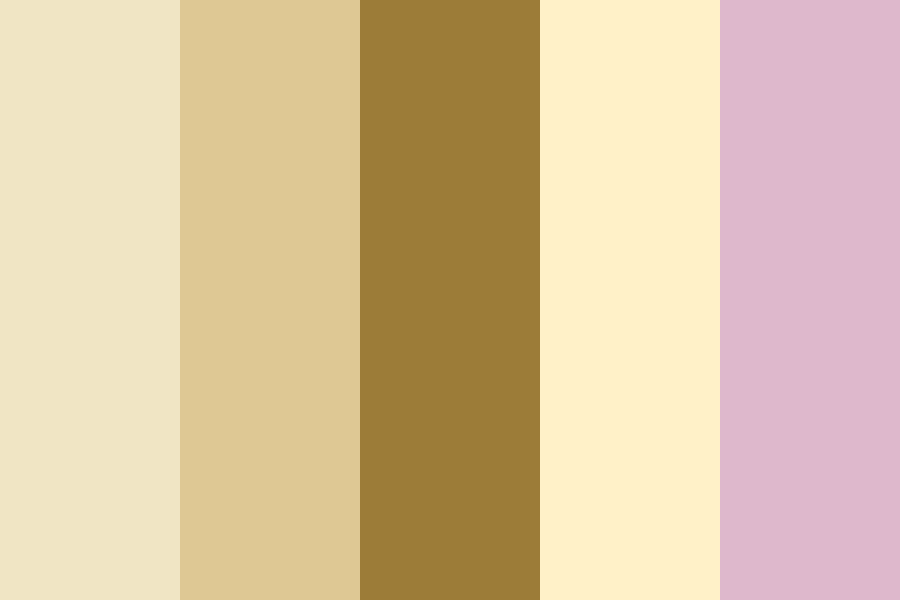 The Gold-Blush color palette