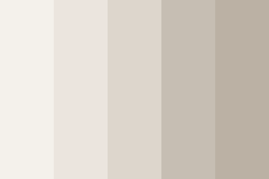 Cool Beiges color palette