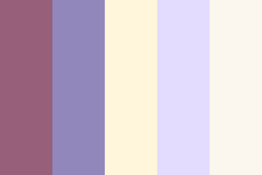 Lavender Maze color palette