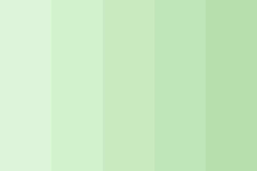 Coquette Greens color palette
