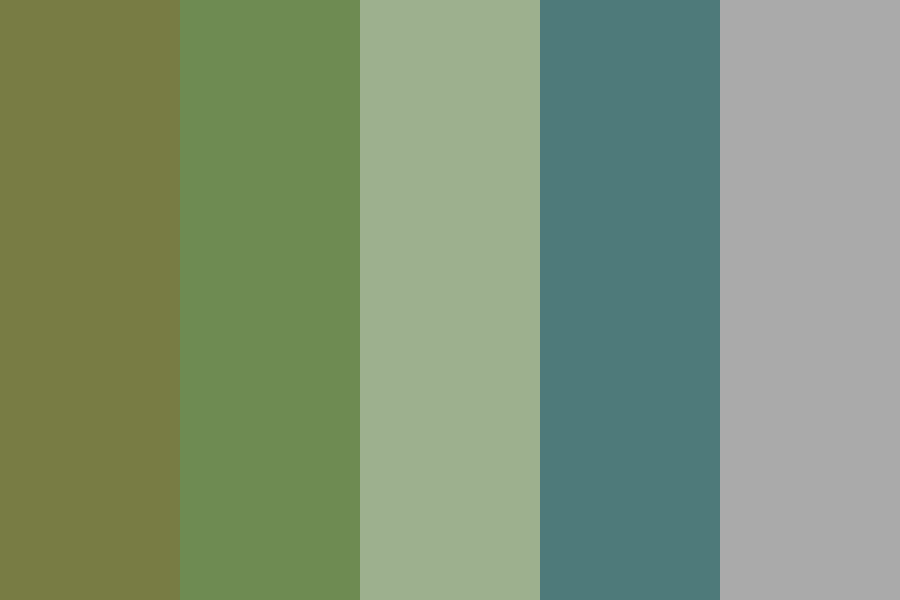 My Neutral Olive Tone COLORS color palette