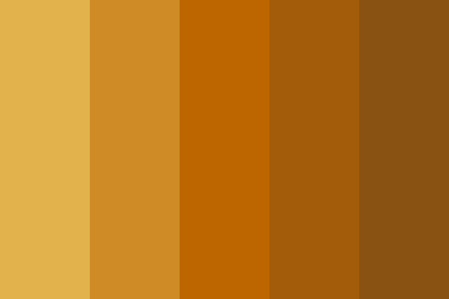 Field of Prairie Wheat color palette