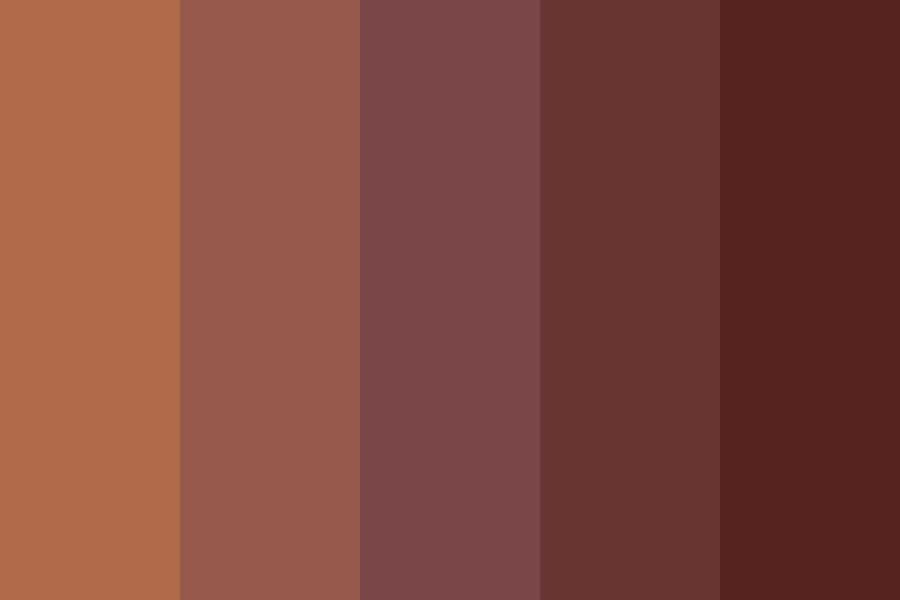 Red Slate Clay color palette