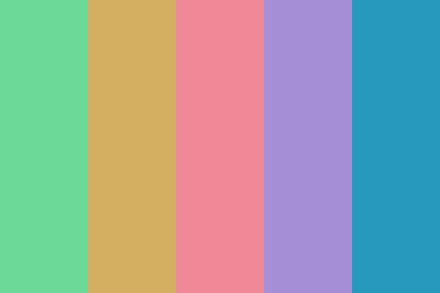 Super Simple Pastels color palette