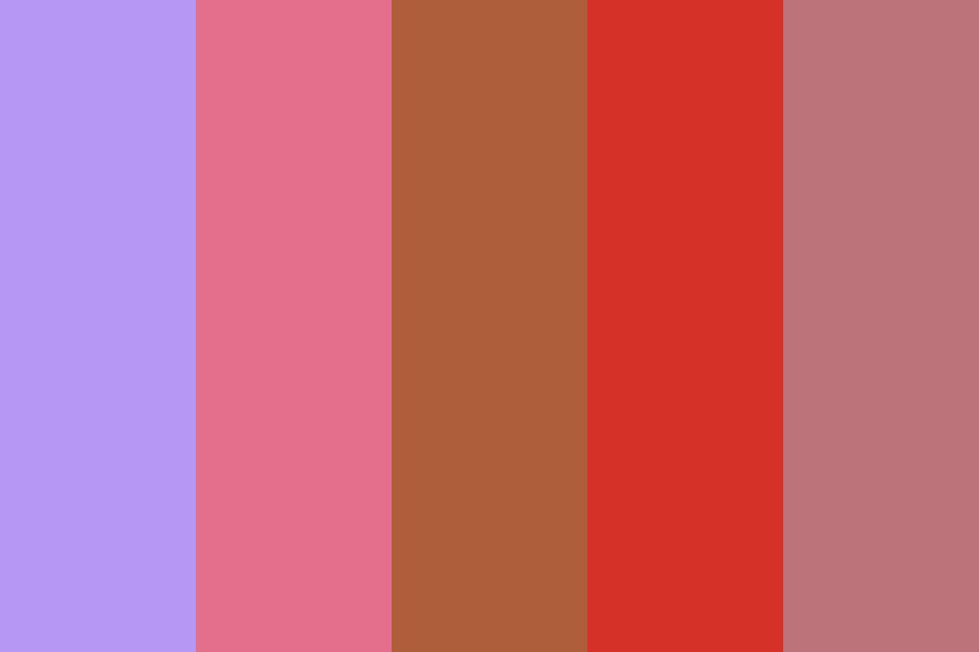 Approaching Valentine Sentiments color palette