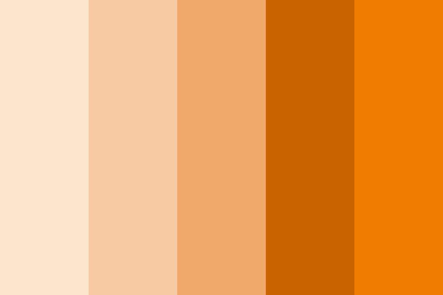 AZORG - Oranjetinten color palette
