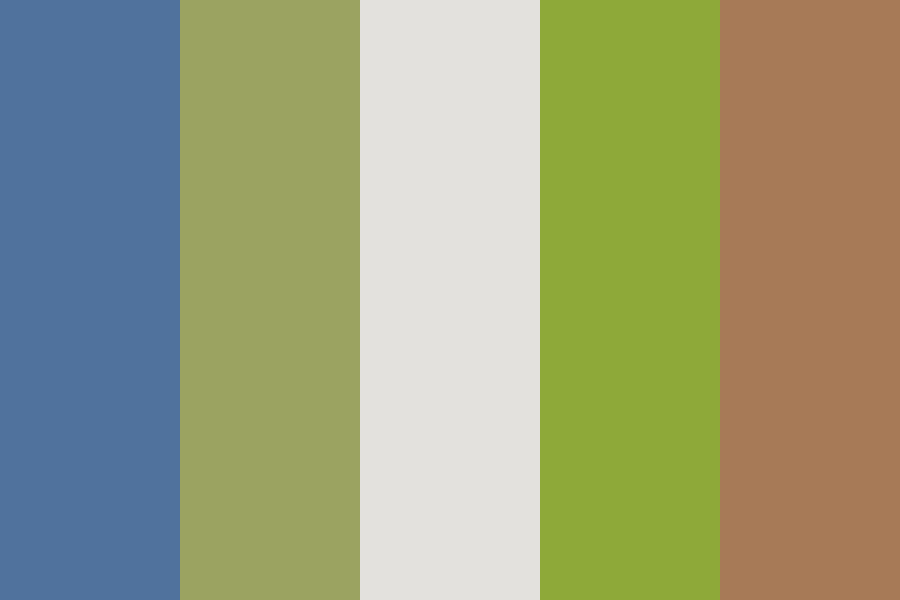 Outdoor Pool Patio color palette