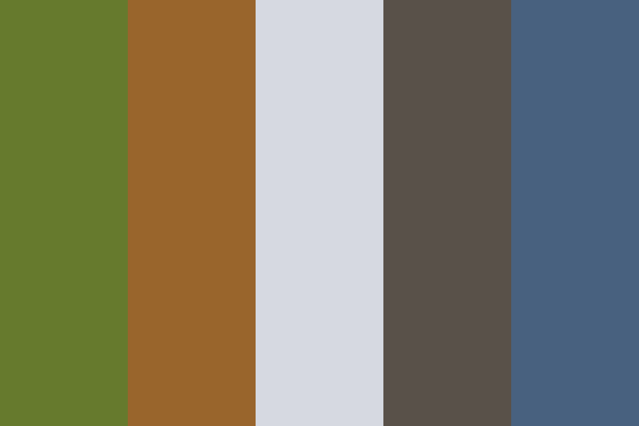 Suburban Outdoors color palette