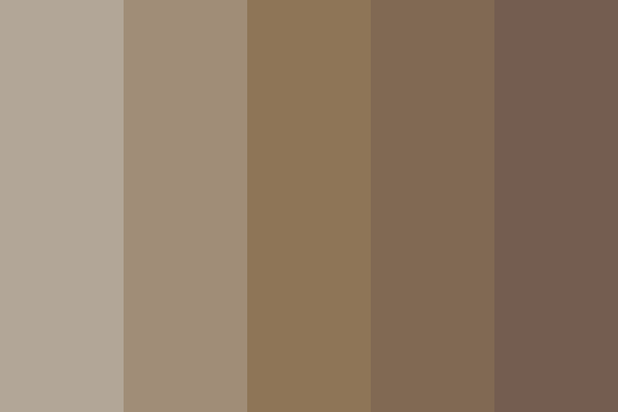 Delicate Taupe color palette