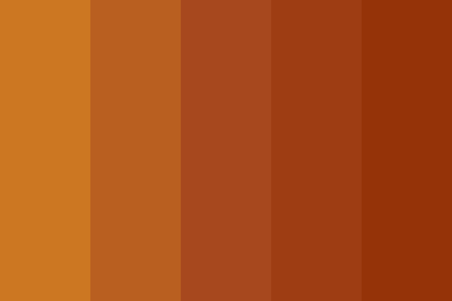Red Ochre color palette