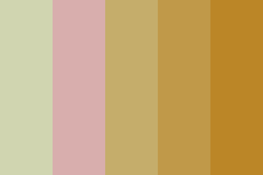 Blushing Freesia color palette
