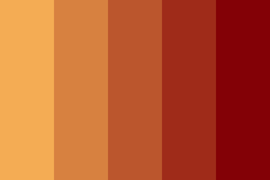 Hibiscus Bloom color palette
