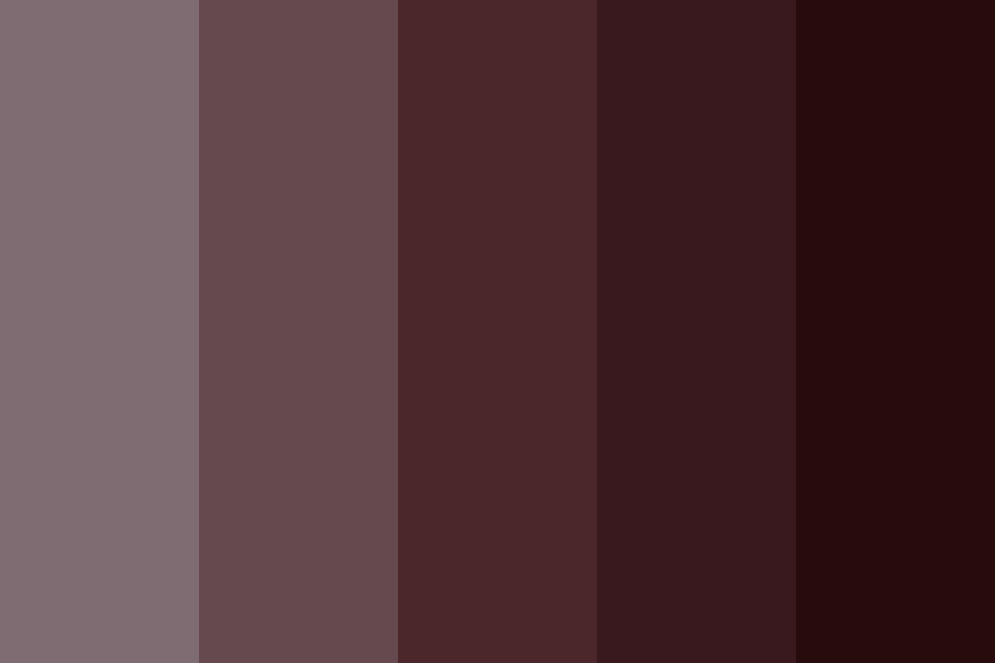 Midnight Calla Lilies color palette