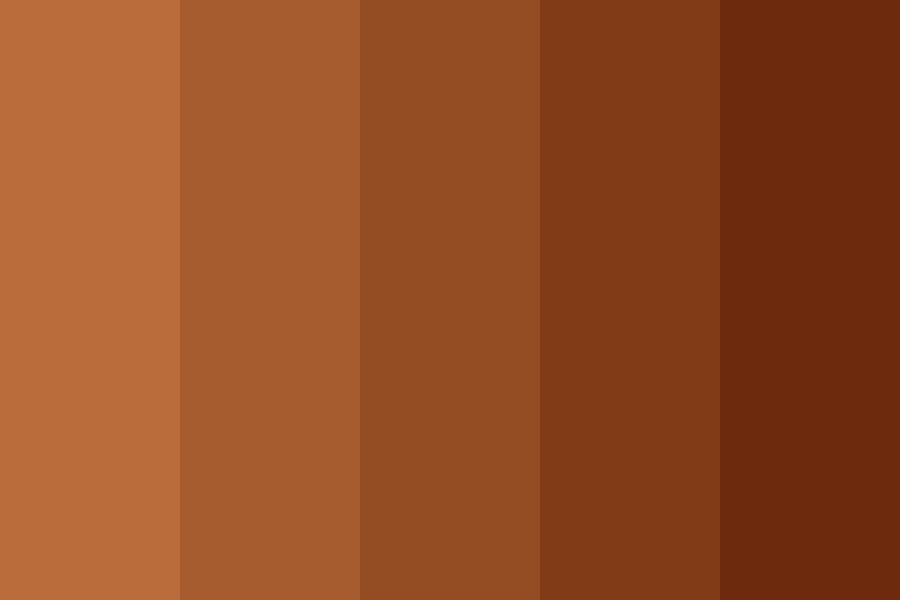 Chestnut Wood color palette