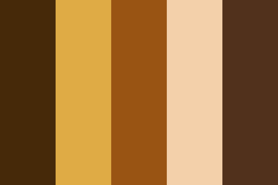 Polynesian Dance Classes color palette