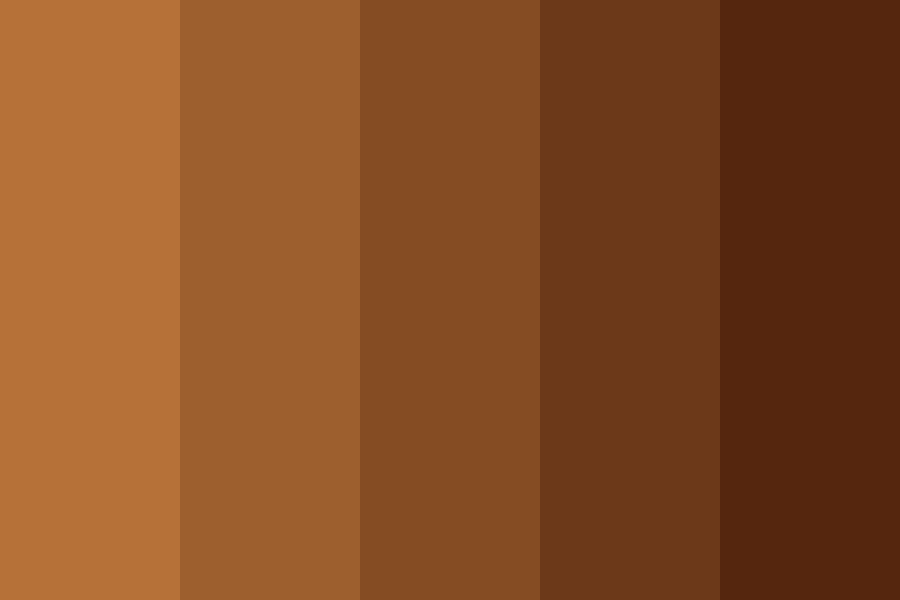 Walnut Wood color palette
