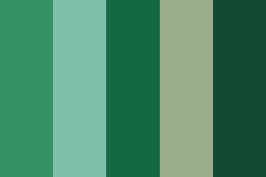 Greenish Turquoise Bathrooms color palette