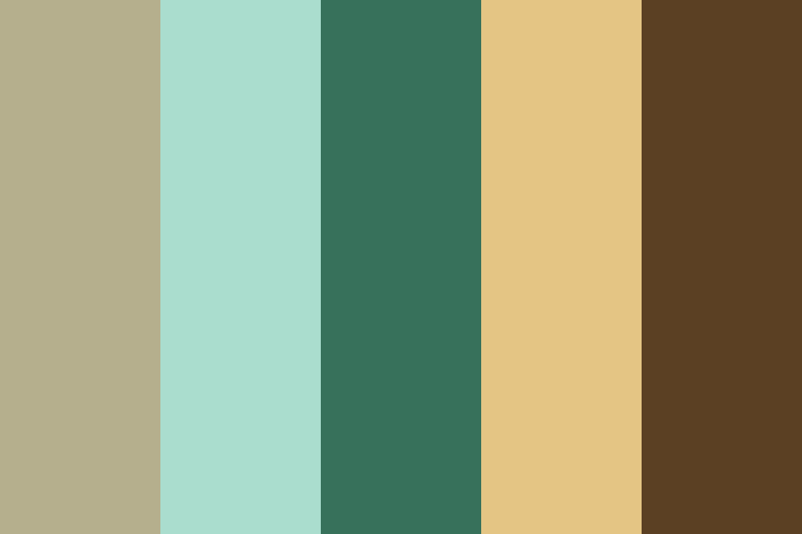 Fighting Game Owl color palette