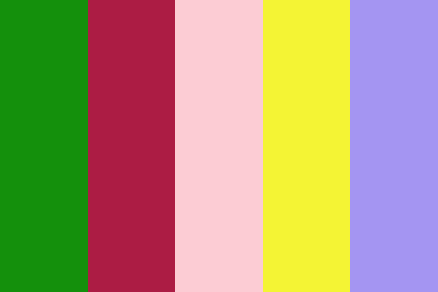 ZAPPED COLORS color palette