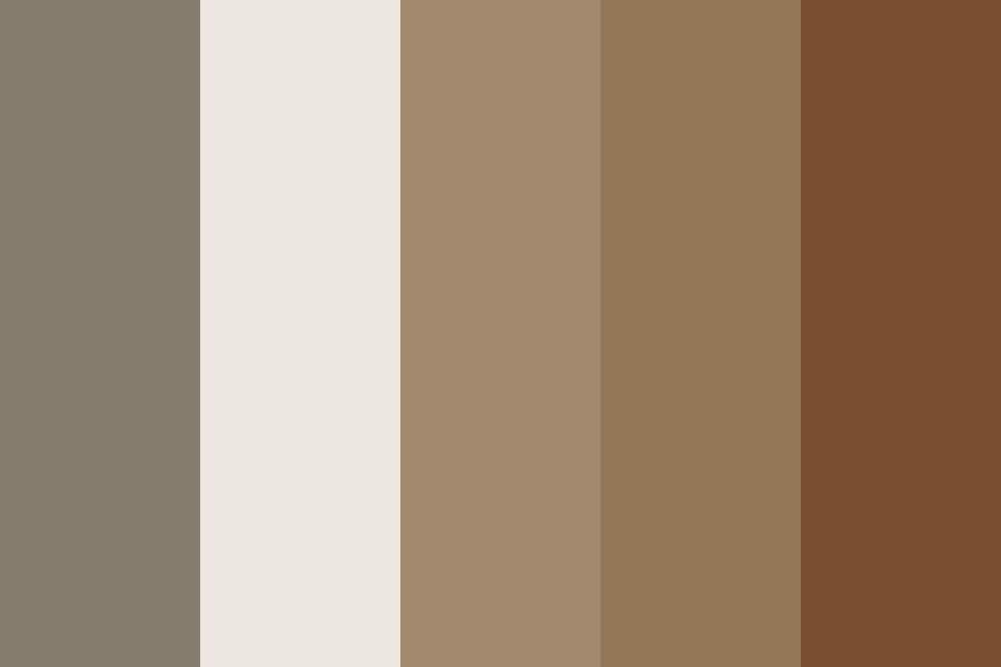 Squirrel trill traloo color palette