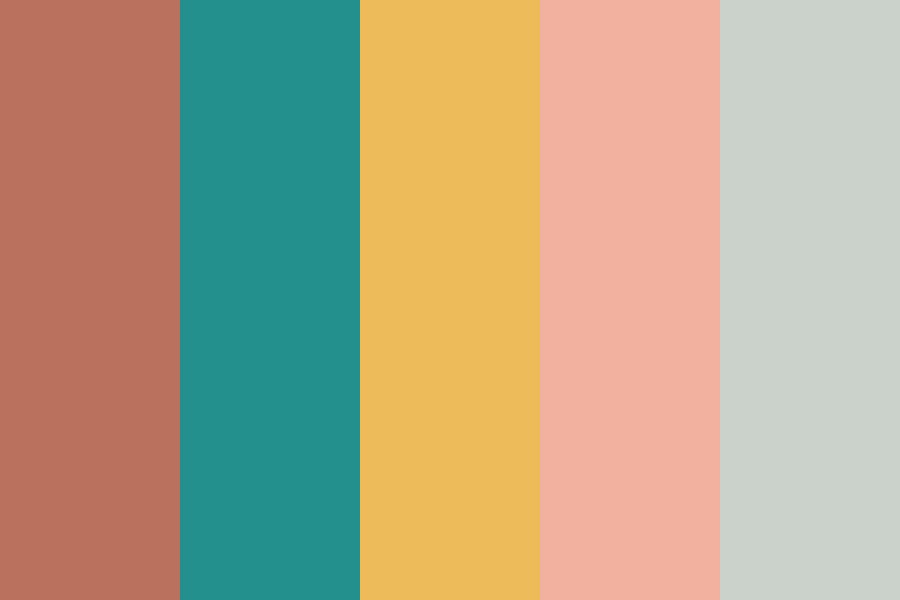 Garden of the Octopus Maid color palette