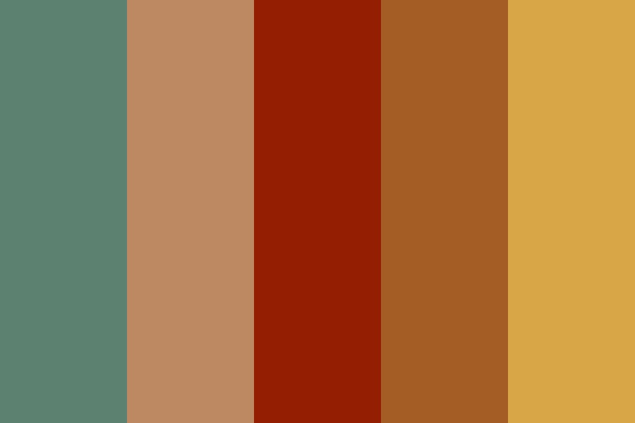 The Magus of Potatoes color palette