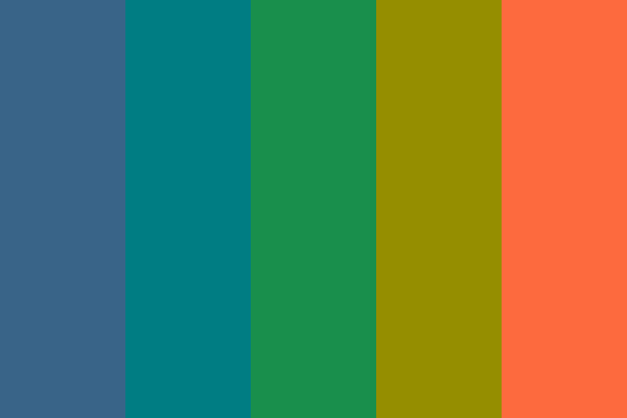 Standing Out Fields color palette