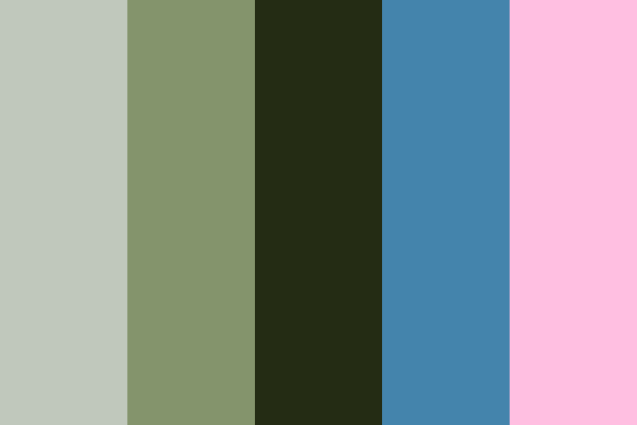 GIRL SCOUTZ color palette