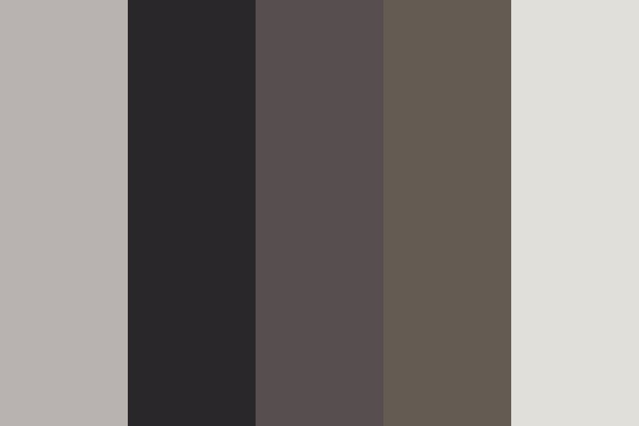 Monochrome Beauty color palette