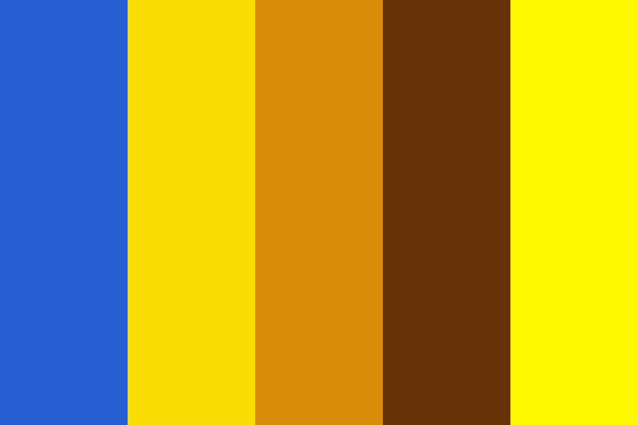 Happy Sunflower color palette