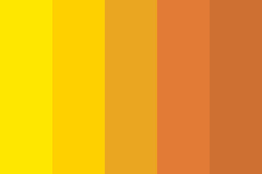light sunflower color palette