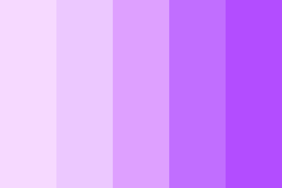 Aesthetic Purple Twilight Color Palette