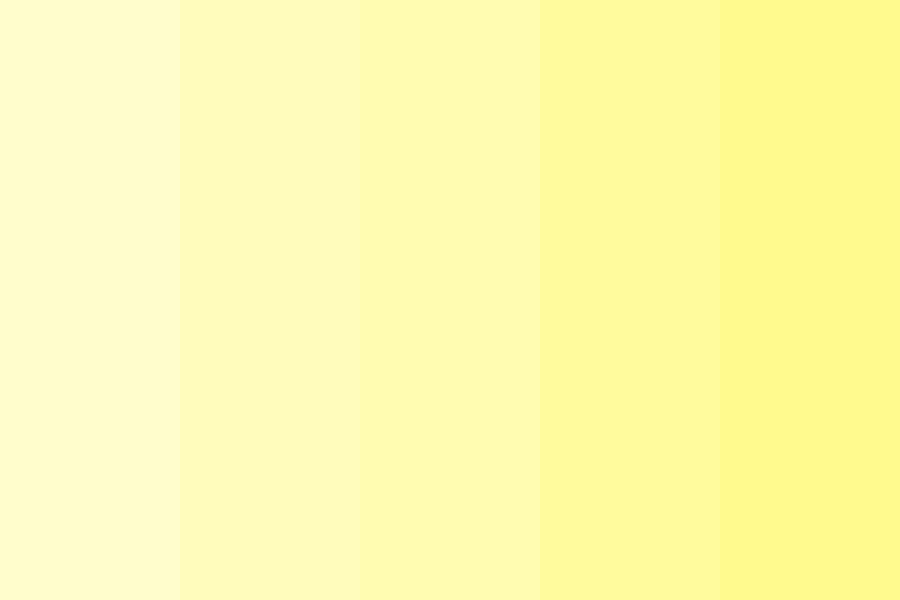 soft yellow cream color palette