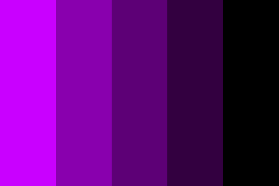 dark purple gradient color palette