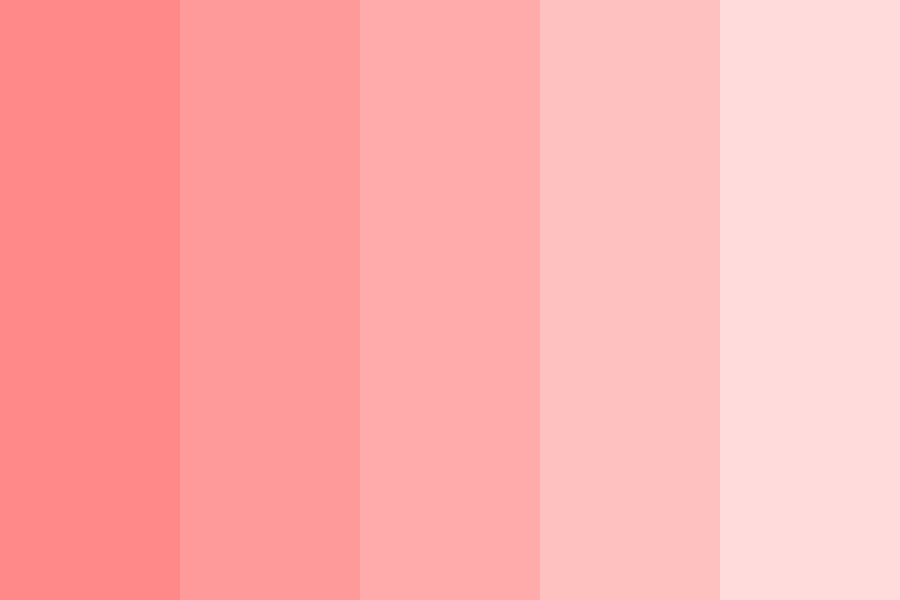 rose to lighter rose pt3 color palette