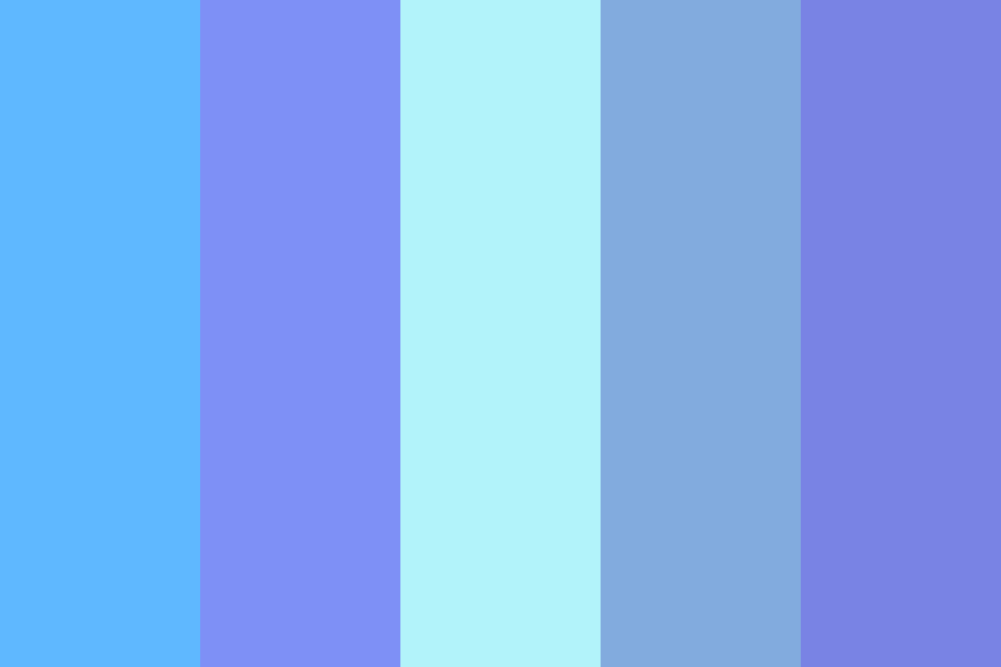 The Bluey Blues Color Palette