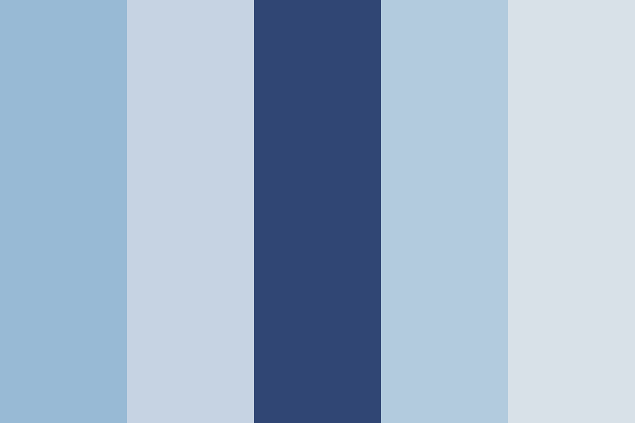 pastel blue 1 Color Palette