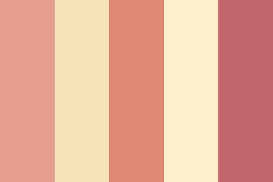 Pink-Beige Minimalist Palette Color Palette