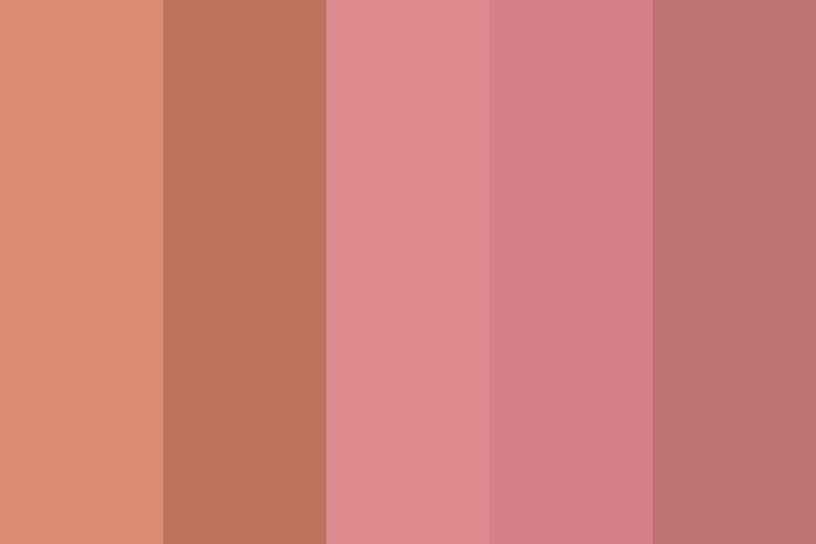 Nude Shades Color Palette