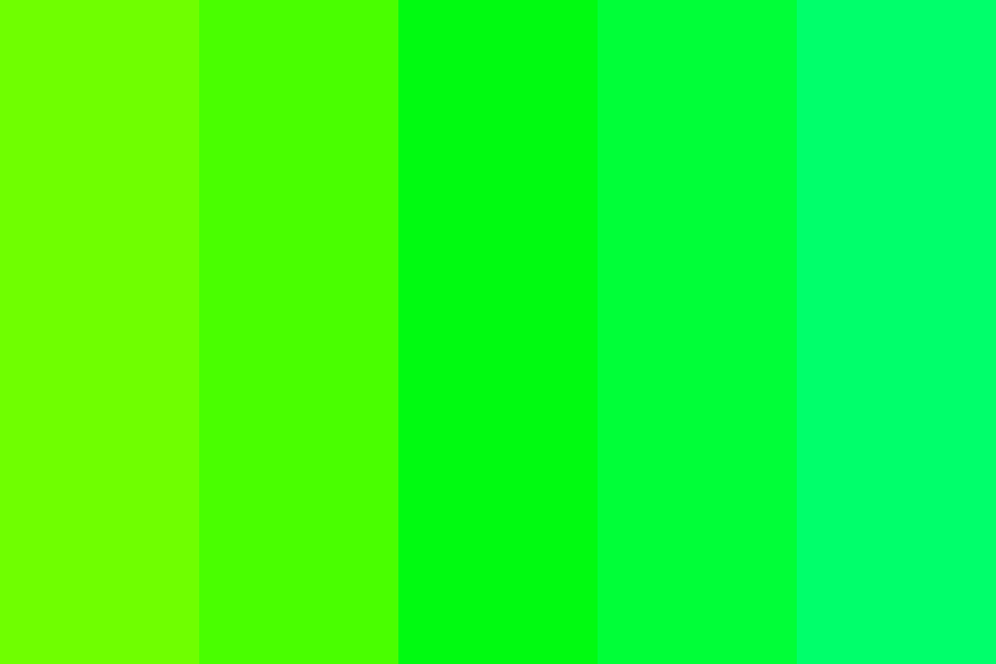 Lime Green Color Palette
