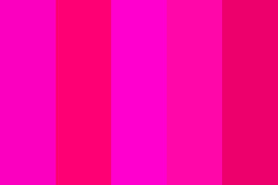 Hot Pink color palette