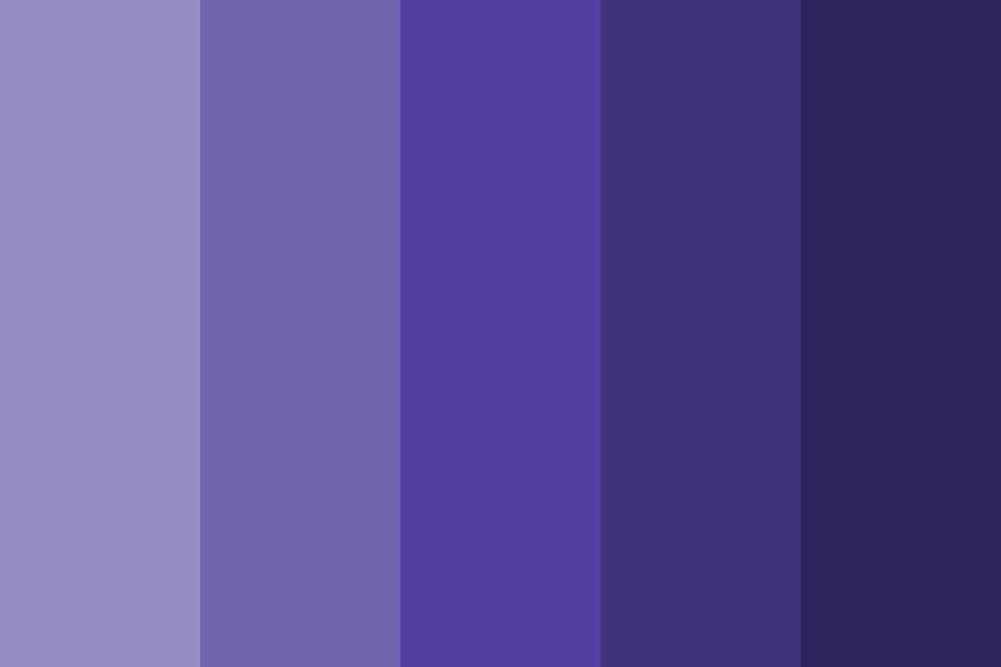 Shades Of Purple Monochromatic Color Palette - vrogue.co