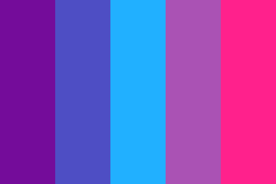 Blue Purple Pink Hair Color Ideas - wide 1