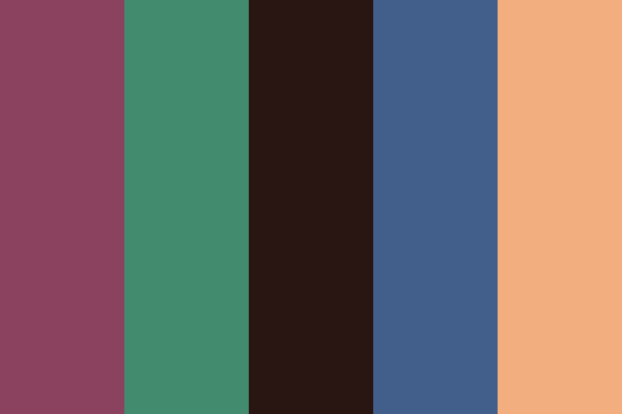 Coffee Flyer color palette
