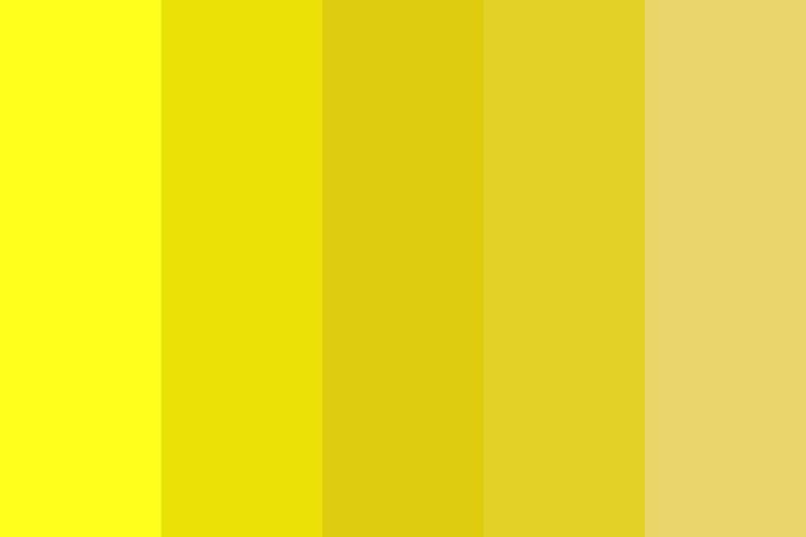 Hubitat Yellows color palette