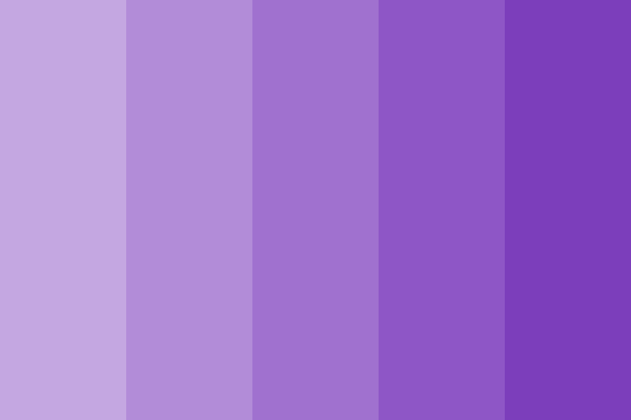 cool purple v2 Color Palette