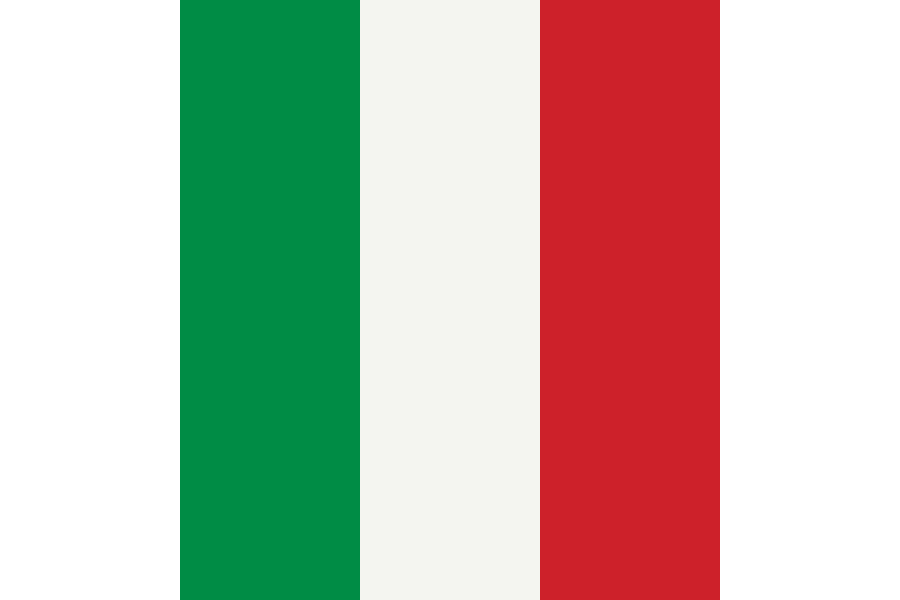 Flags Challenge - Italy color palette