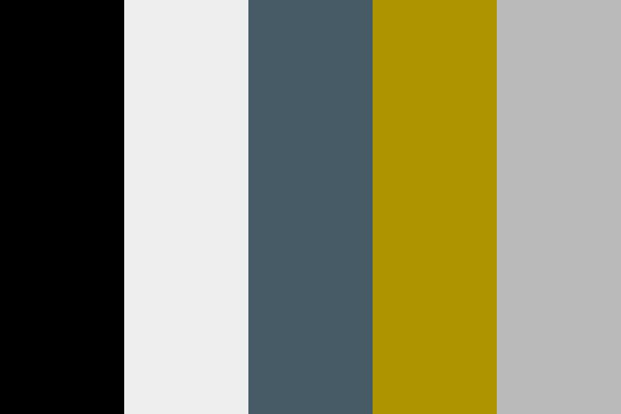 A Modern Look color palette