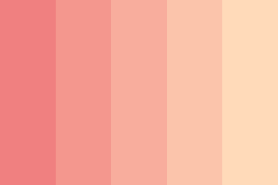 light peach Color Palette
