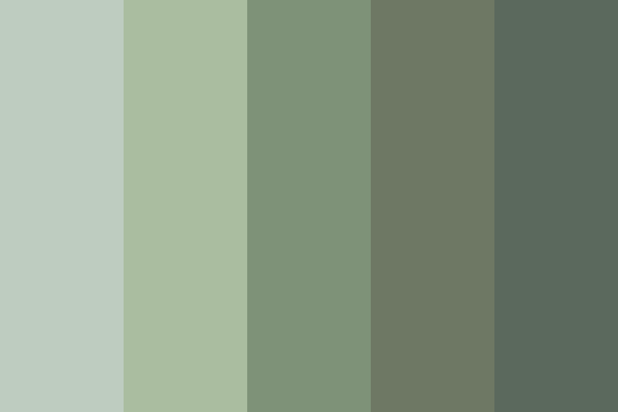 6. "Sage Green" - a muted green shade that complements the colors of the season - wide 8